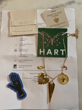 NWT HART Charm Necklace